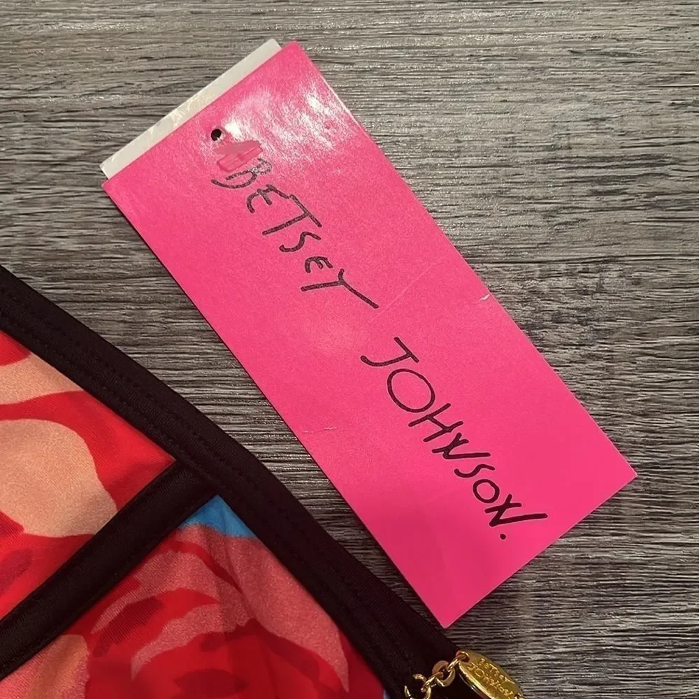 Betsey Johnson NWT high waisted swimsuit bottoms - small